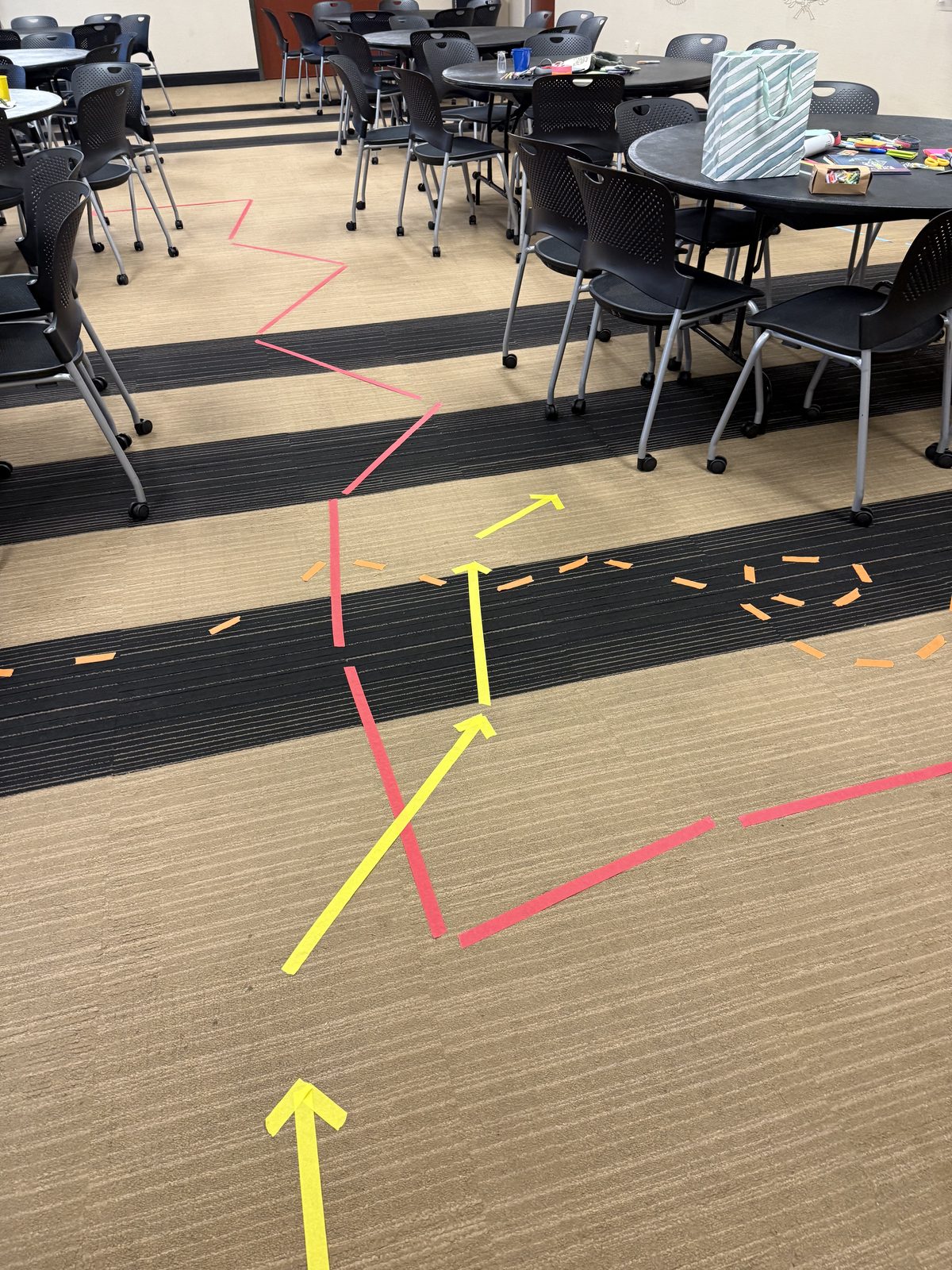 Secret Agency tape art