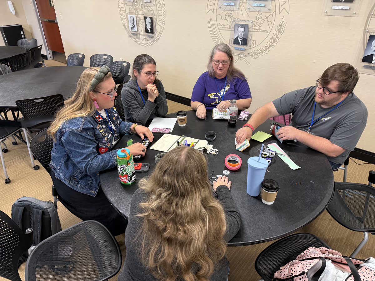 Teachers collaborating