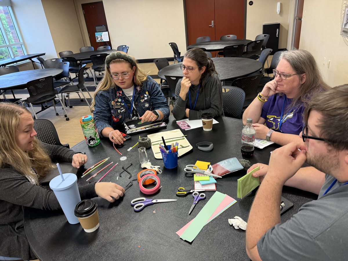 Teachers planning together